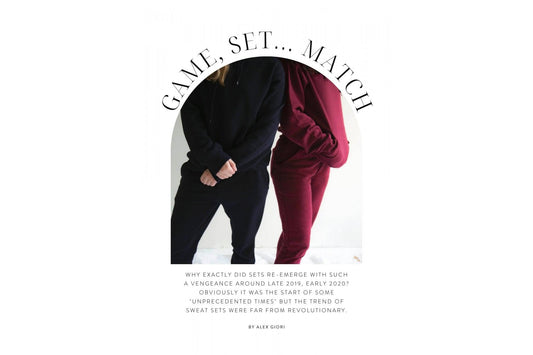 Game, Set... Match: Why We Love A Matching Sweat Set Moment