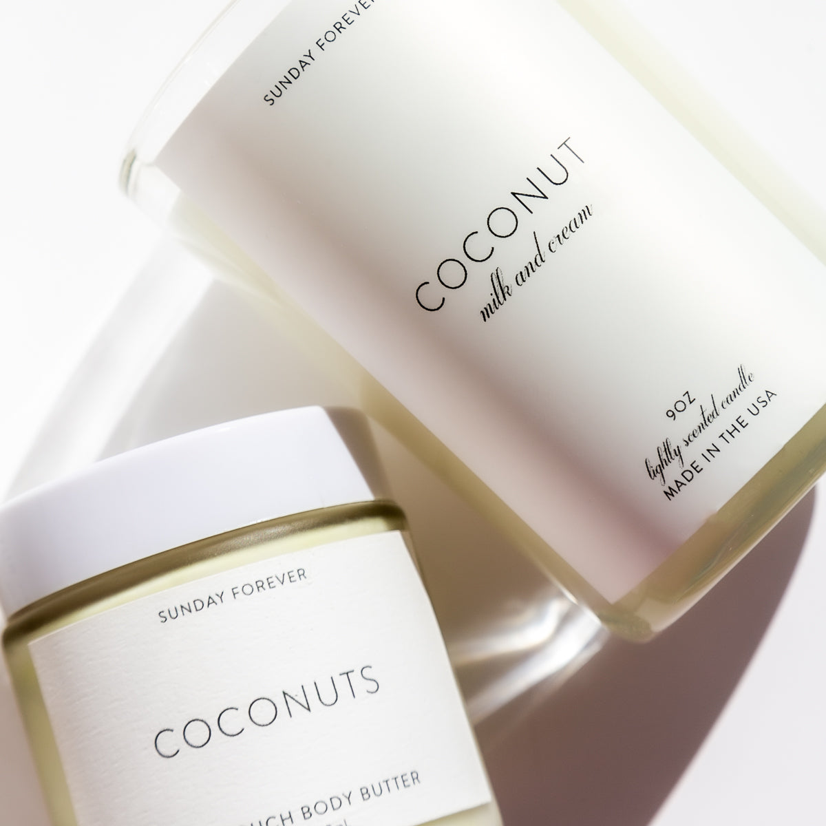 COCONUT SCENTED EVERYTHING Sunday Forever