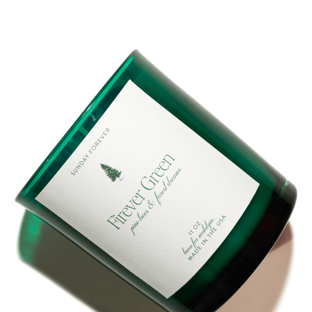 SundayForeverLimitedEditionFireverGreenLuxuryCandle