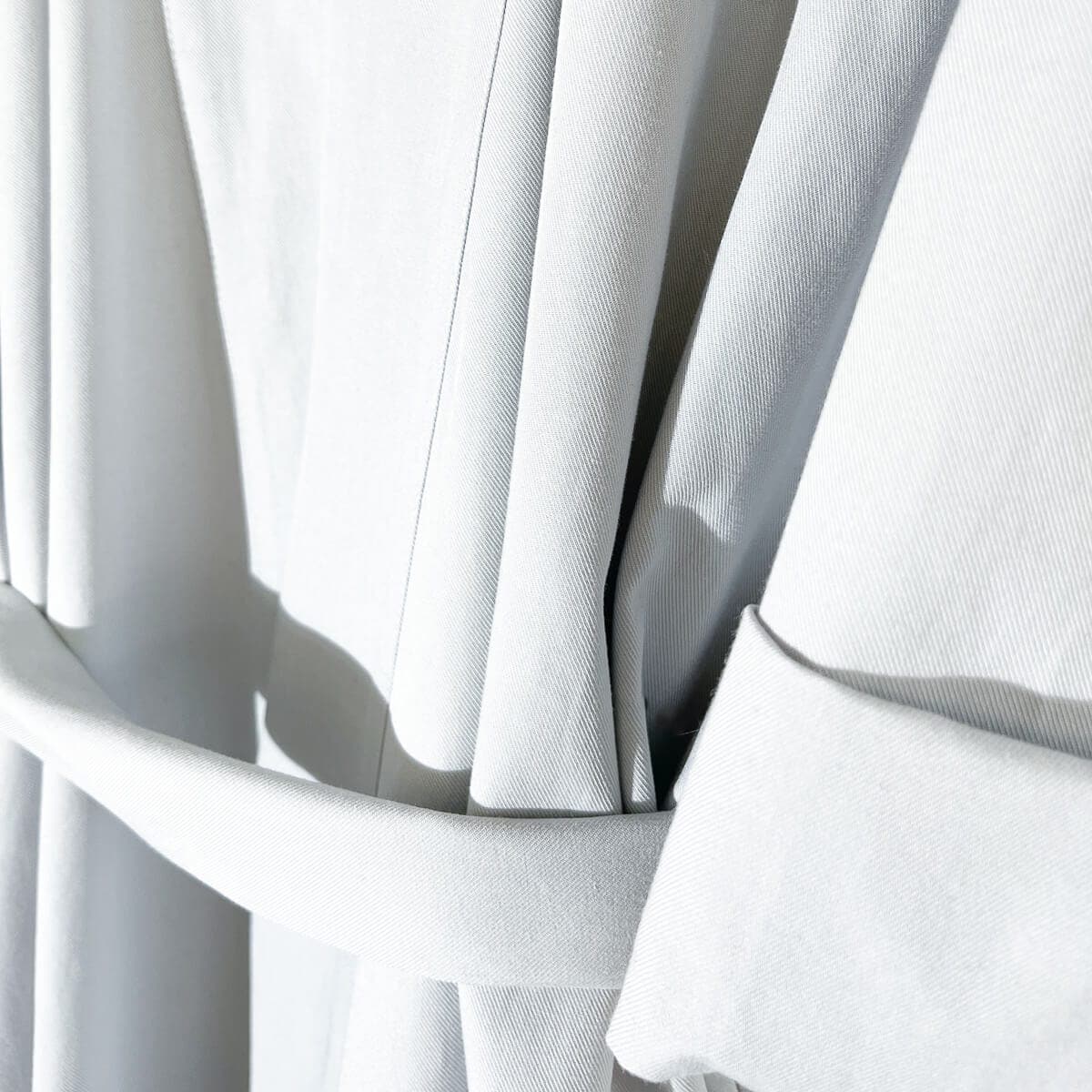 Luxe Weight Cotton Twill Robe - Robes-Sunday Forever