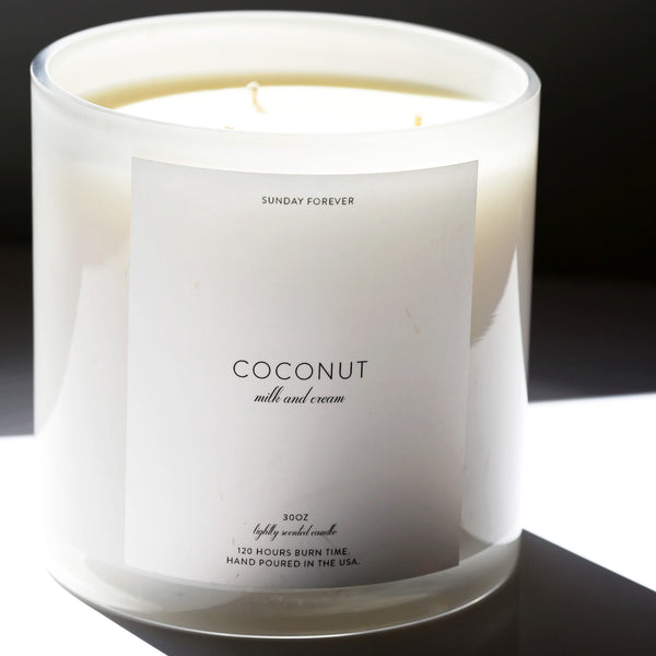 Coconut candle