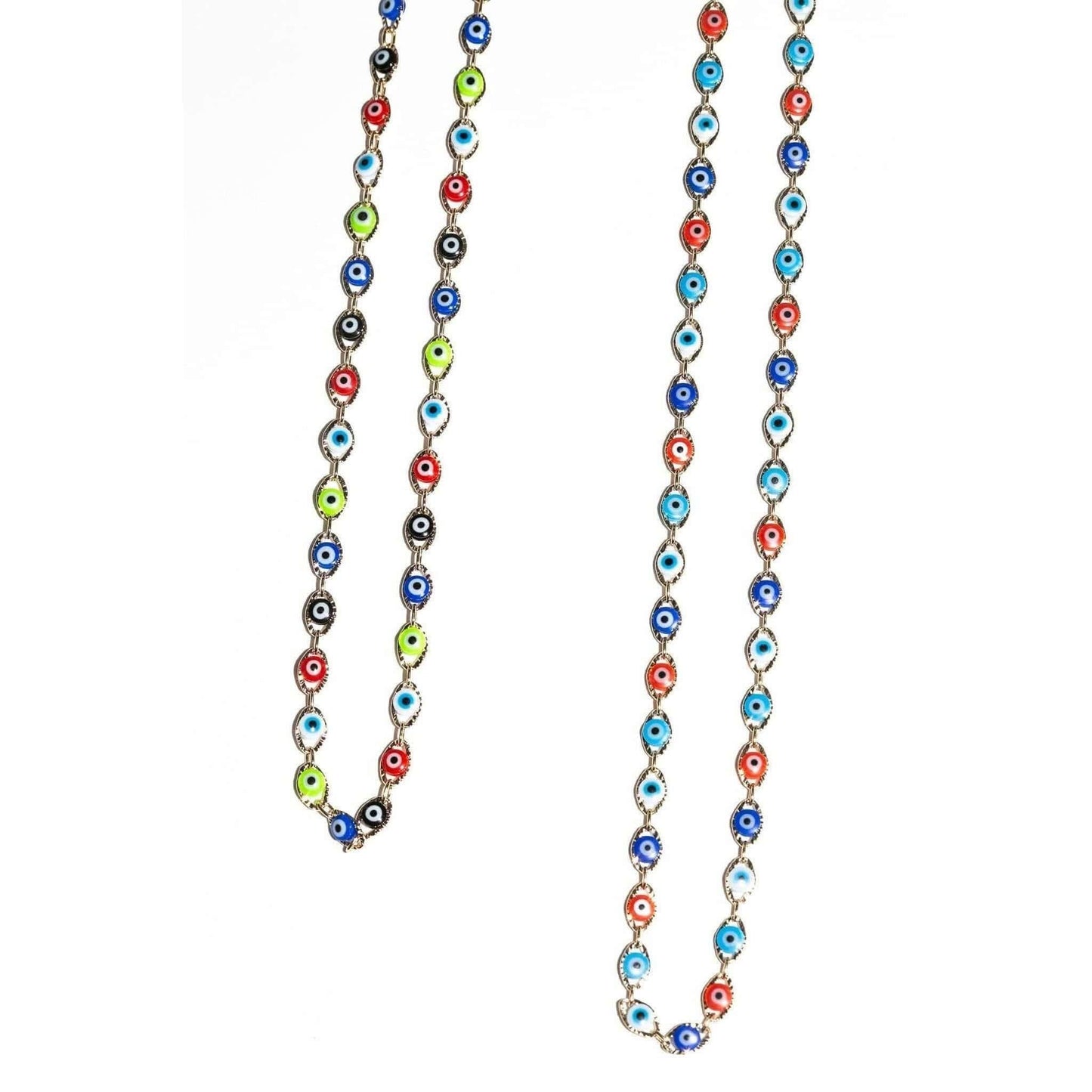Evil Eyes Layering Necklaces - Necklaces-Sunday Forever