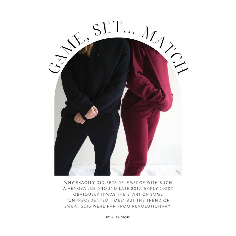 Game, Set... Match: Why We Love A Matching Sweat Set Moment