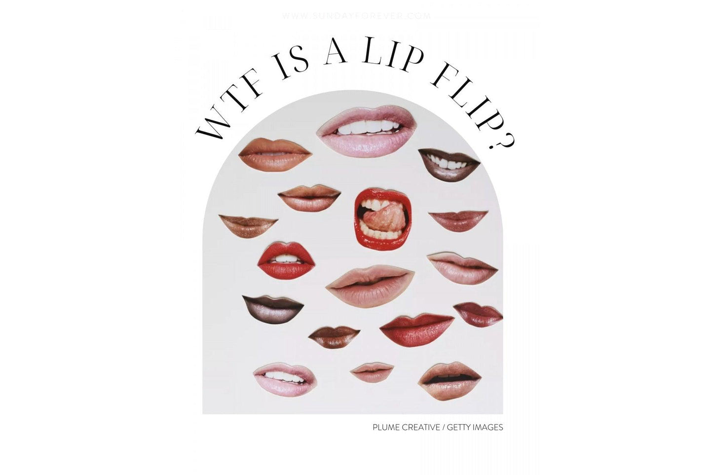 WTF IS A LIP FLIP?
