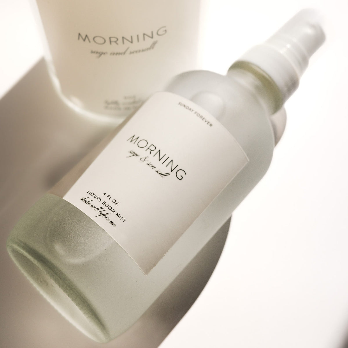 Morning with Sea Salt and Sage Luxury Scented Room Mist by Sunday Forever