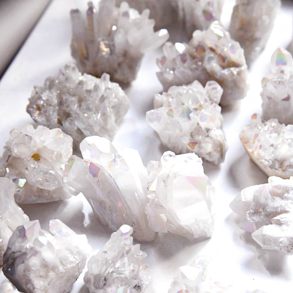 Angel Aura Quartz Crystal Clusters - CRYSTALS-Sunday Forever