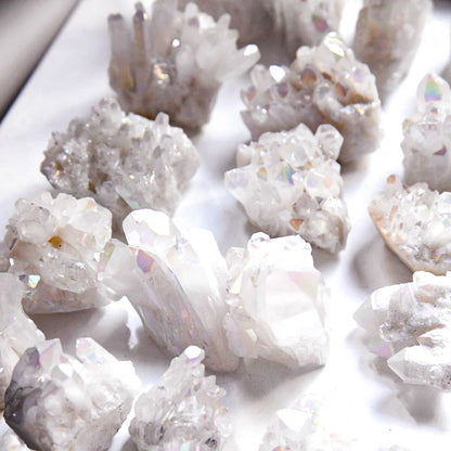 Angel Aura Quartz Crystal Clusters - CRYSTALS-Sunday Forever
