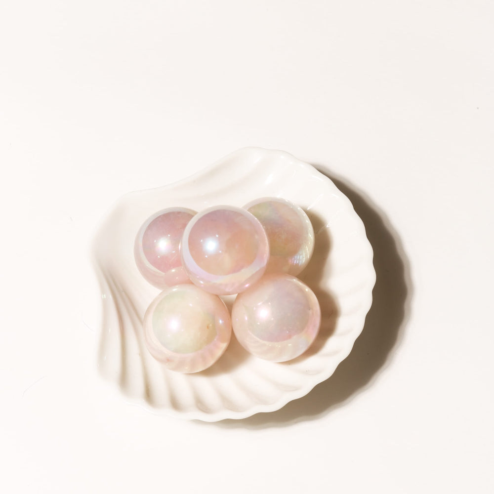 
                  
                    Angel Aura Rose Quartz Mini Crystal Balls - Sunday Forever
                  
                