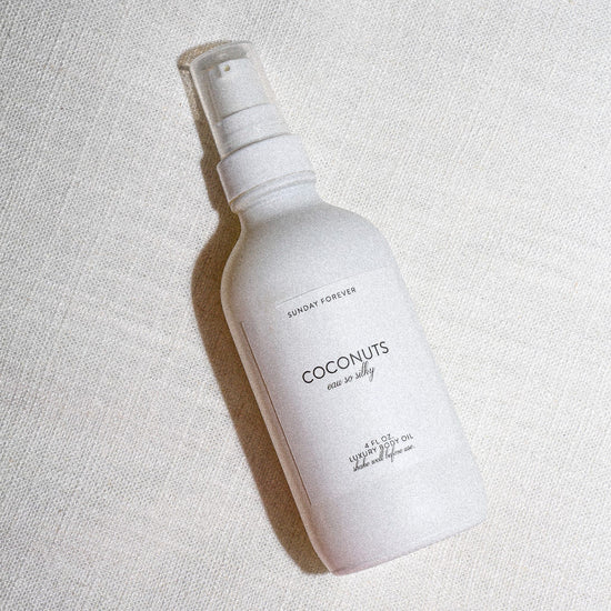 Sunday Forever Coconut Coconuts Eau So Silky Luxury Body Oil