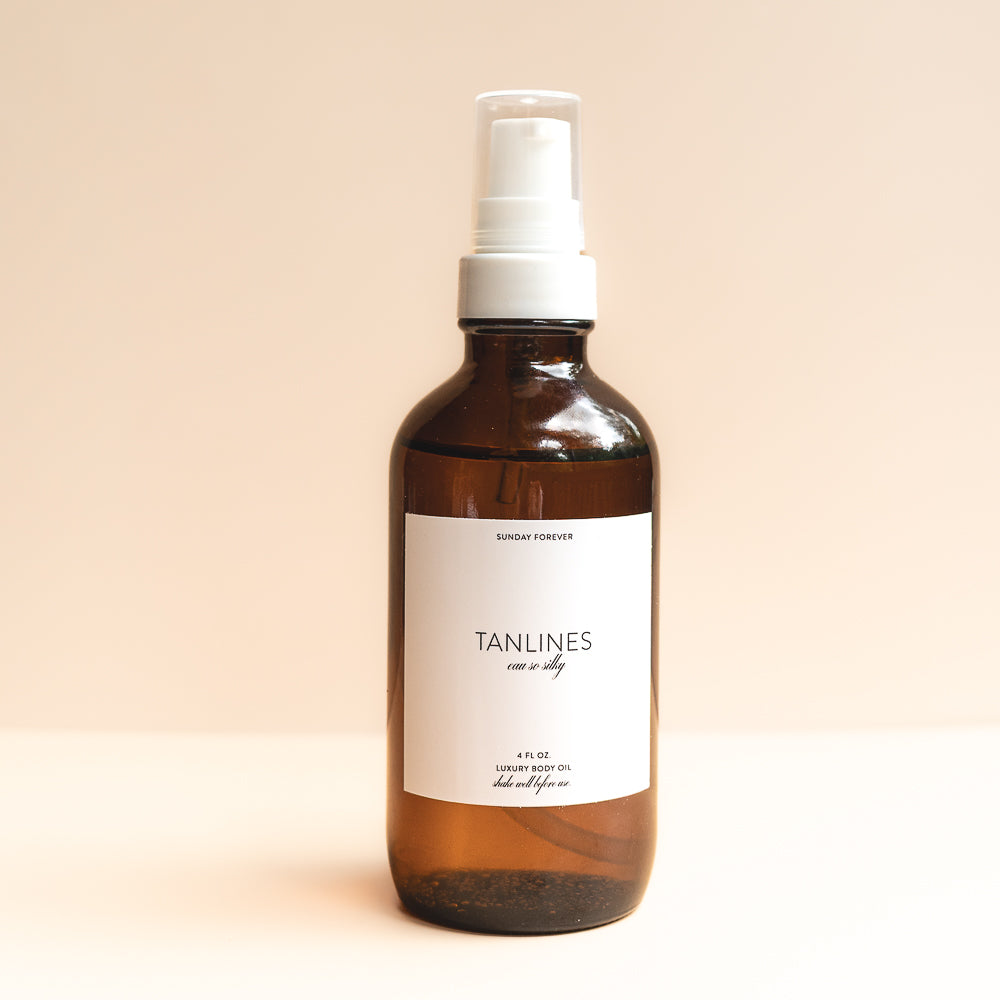 Tanlines Eau So Silky Luxury Body Oil | Scented Body Oil