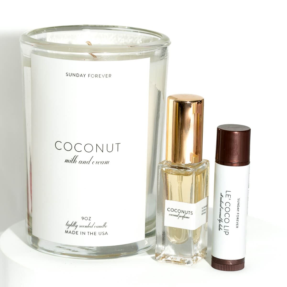 The Coconut Lover Kit - Candles-Sunday Forever
