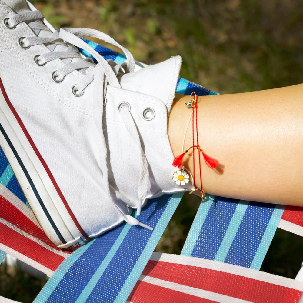 
                  
                    Limited Edition Daisy Anklet - Sunday Forever
                  
                