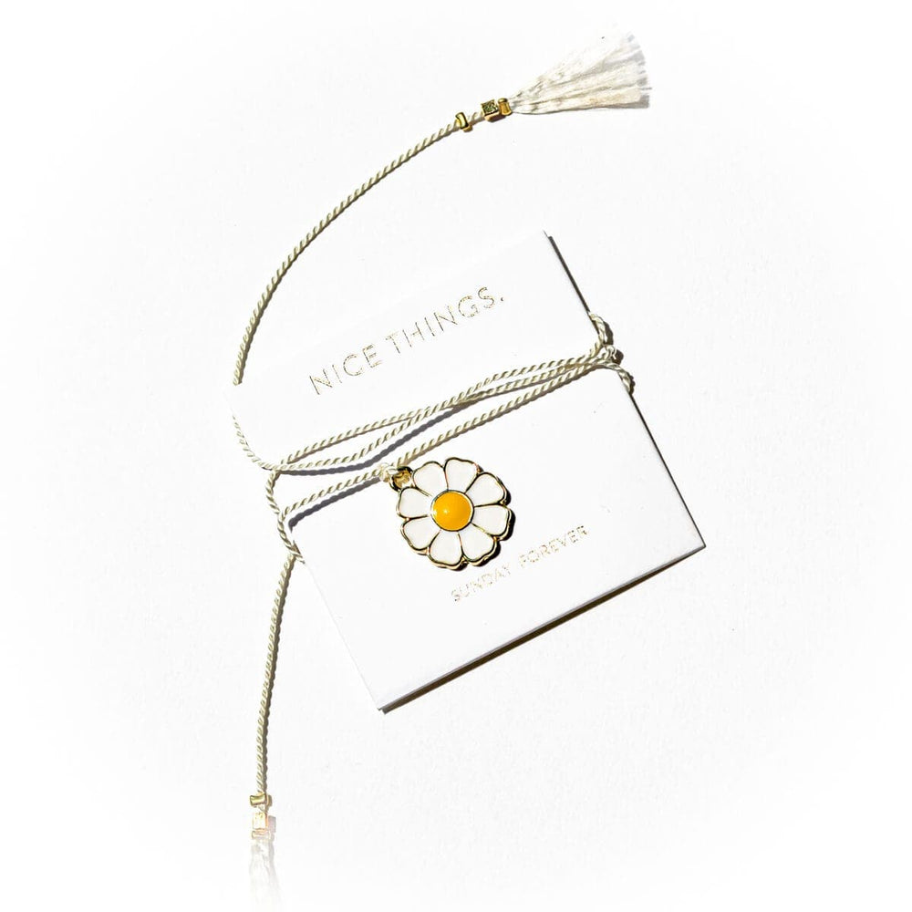 Limited Edition Daisy Anklet - Sunday Forever