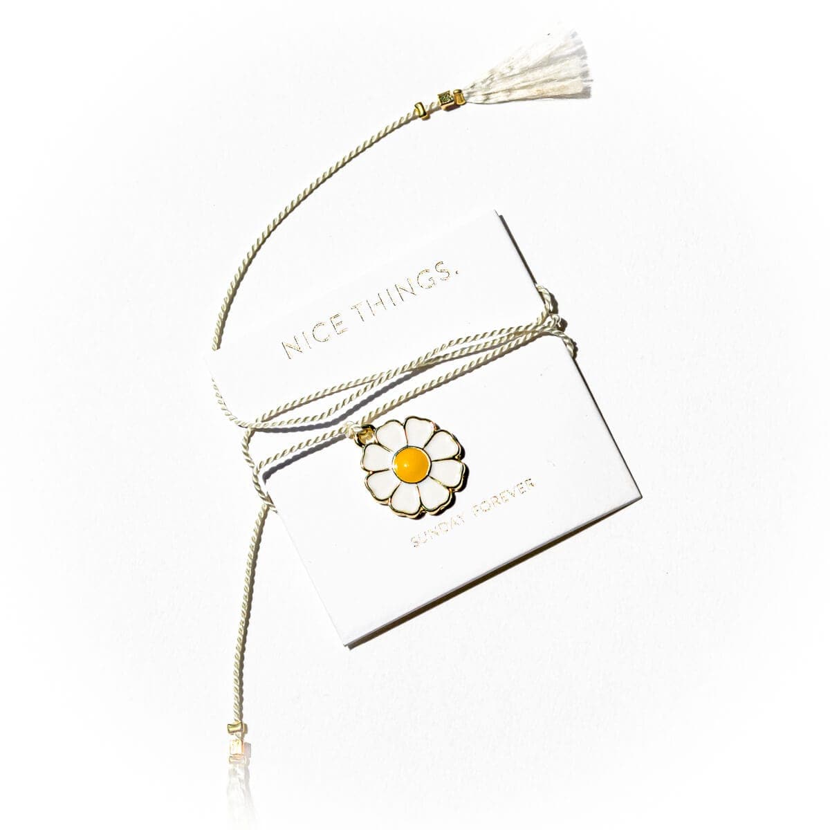 Limited Edition Daisy Anklet - Sunday Forever