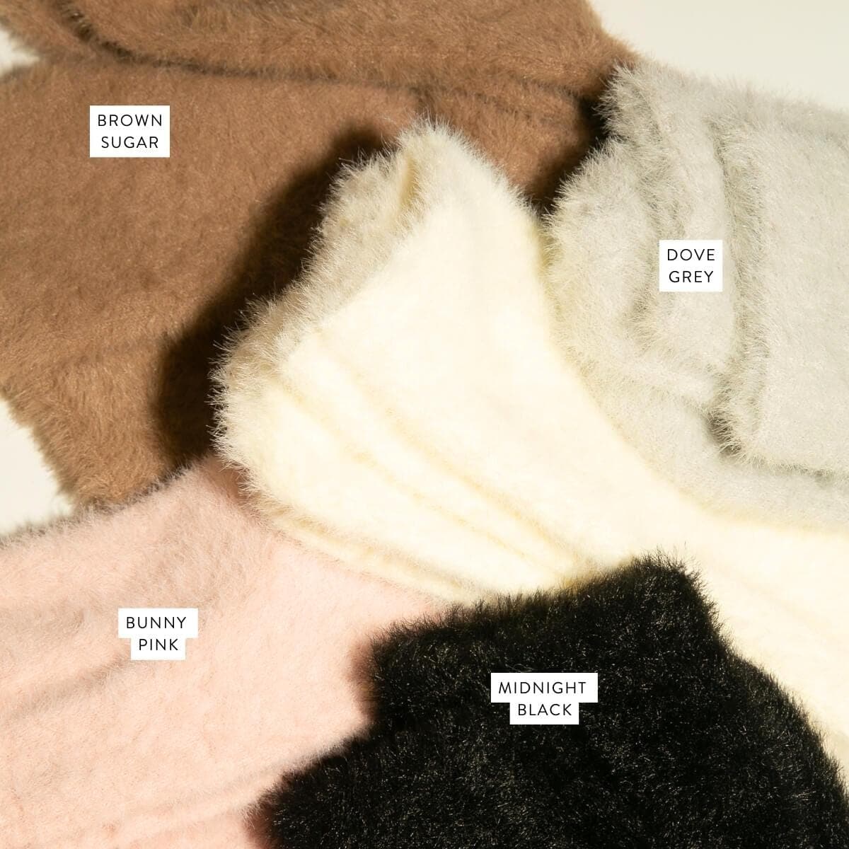 NEW! Fluffy Feet Socks - Socks-Sunday Forever