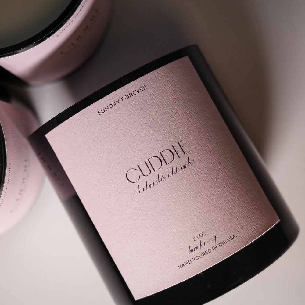 Limited Edition Deluxe 22 oz Cuddle Candle - Sunday Forever