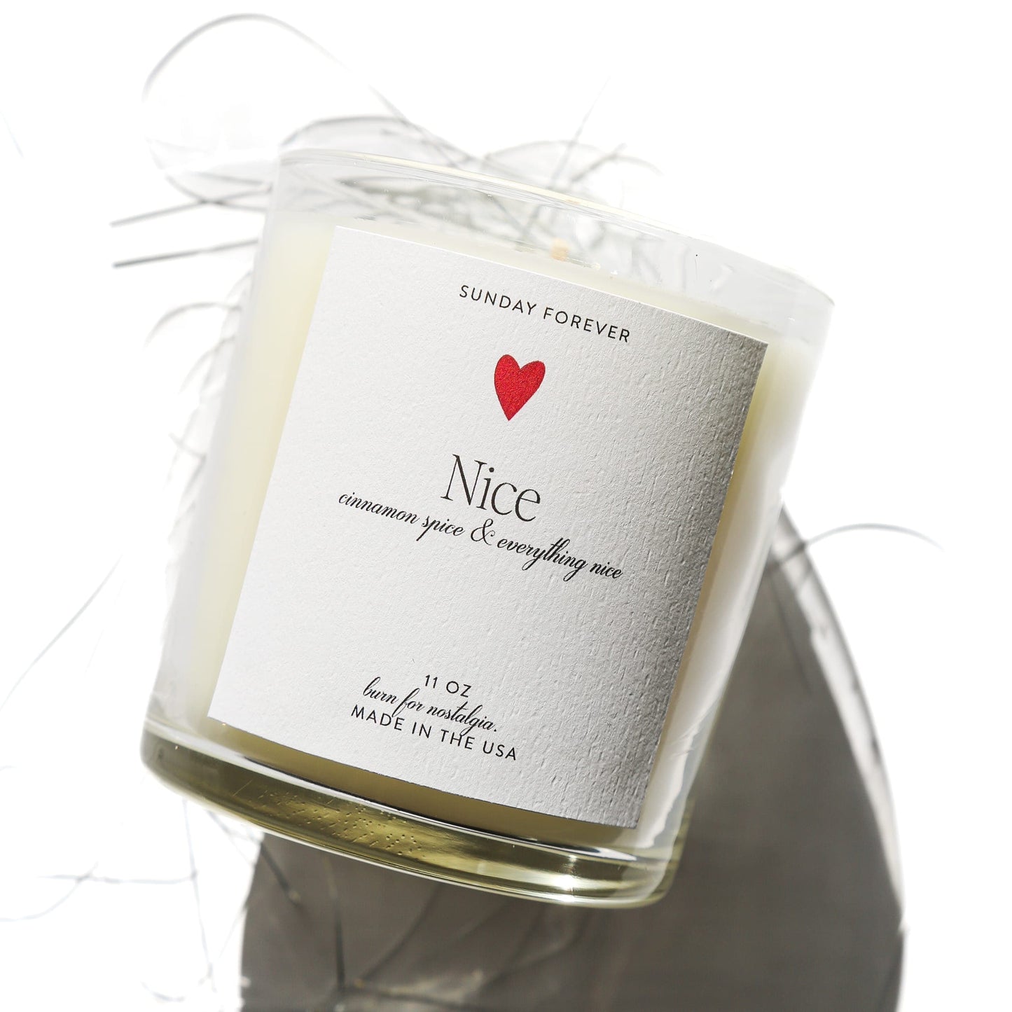 NEW! Limited Edition Nice Luxury Candle with Cinnamon and Spice - Candles-Sunday Forever