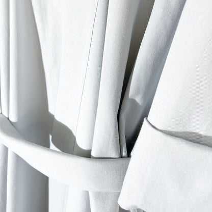 Luxe Weight Cotton Twill Robe - Robes-Sunday Forever