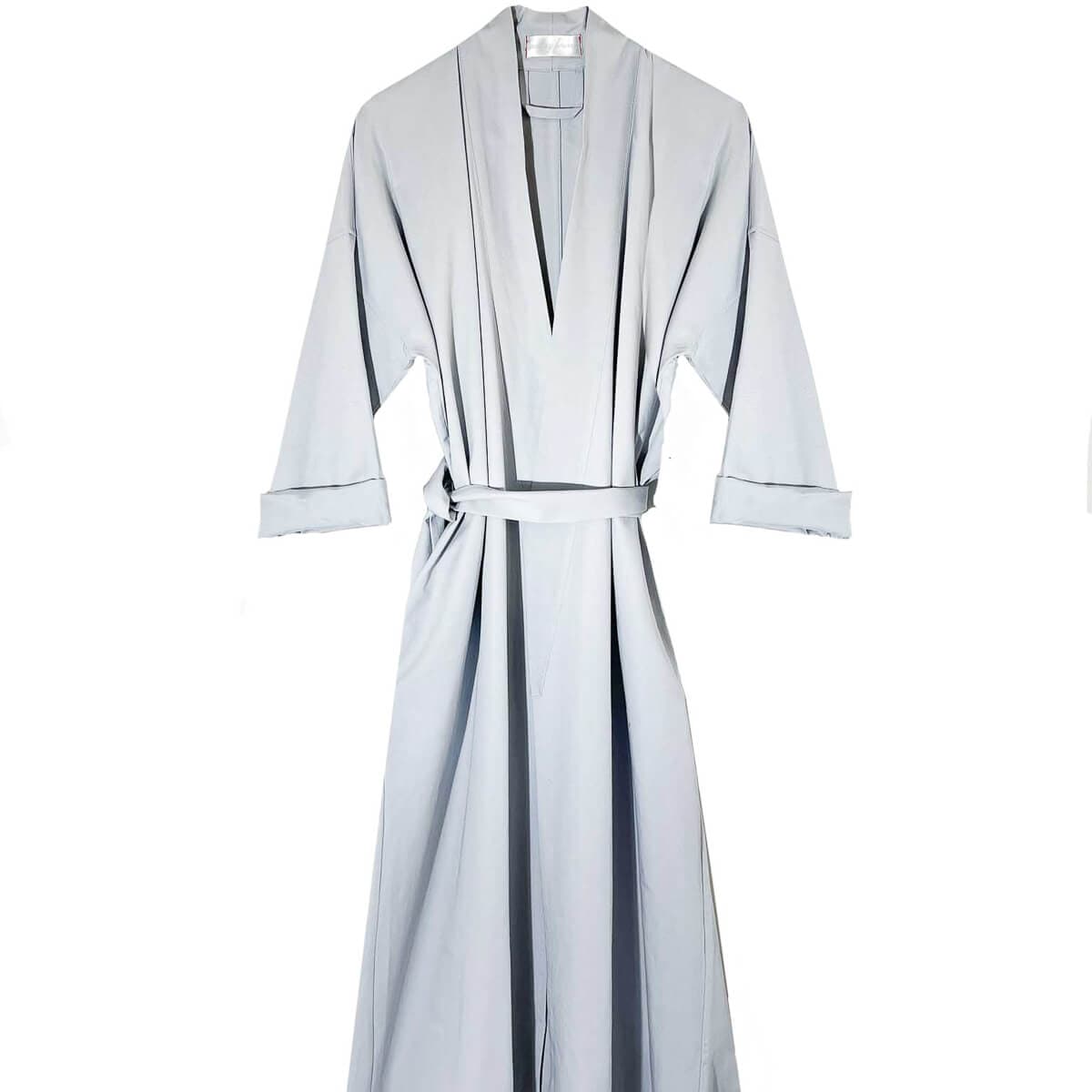 Luxe Weight Cotton Twill Robe - Robes-Sunday Forever