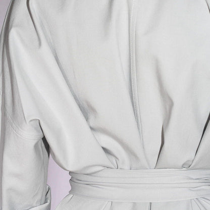 Luxe Weight Cotton Twill Robe - Robes-Sunday Forever