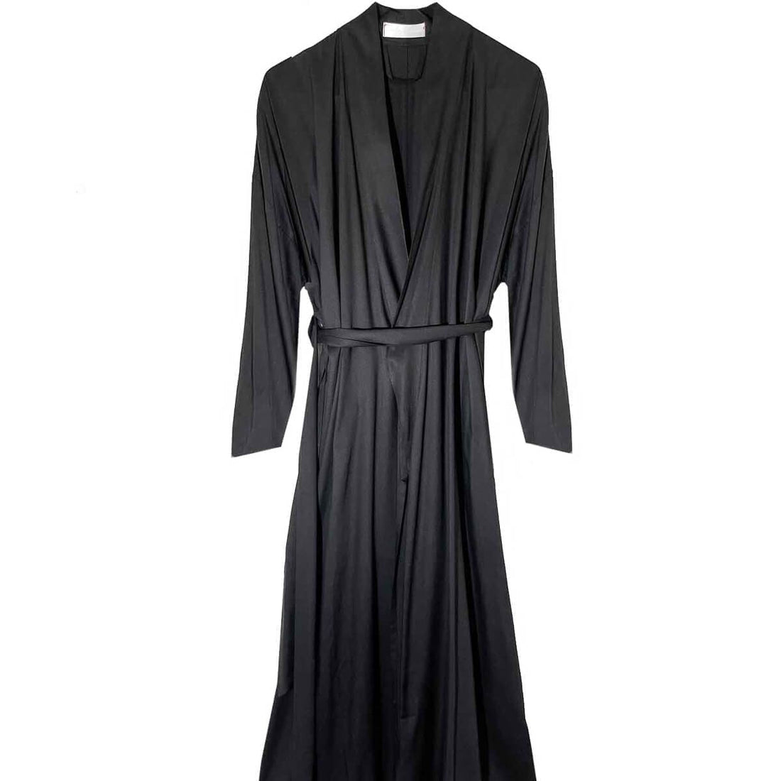 Classic Black Cooper Robe | Silk Robe | Sunday Forever