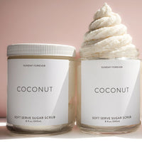 Soft Serve Coconut Sugar Scrub