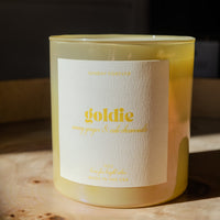Goldie Luxury Candle with Ginger and Chamomile