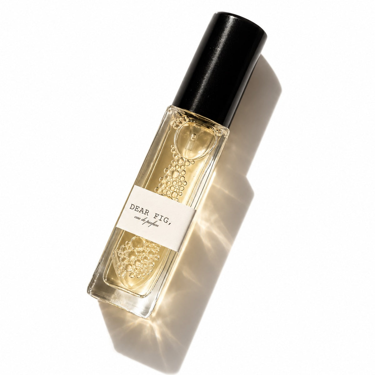 Dear Fig, Try Me size eau de parfum with black cap by Sunday Forever