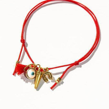 All the Luck Charm Bracelet - JEWELRY-Sunday Forever