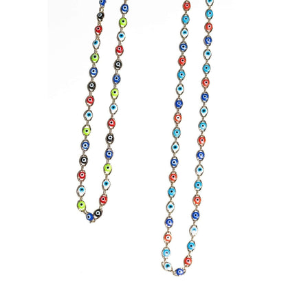 Evil Eyes Layering Necklaces - Necklaces-Sunday Forever