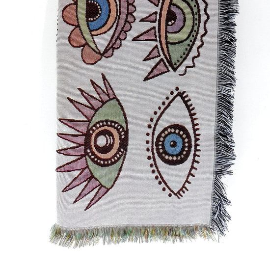 Sunday Forever BLANKET LIMITED EDITION Eyes and Vibes Reversible Blanket
