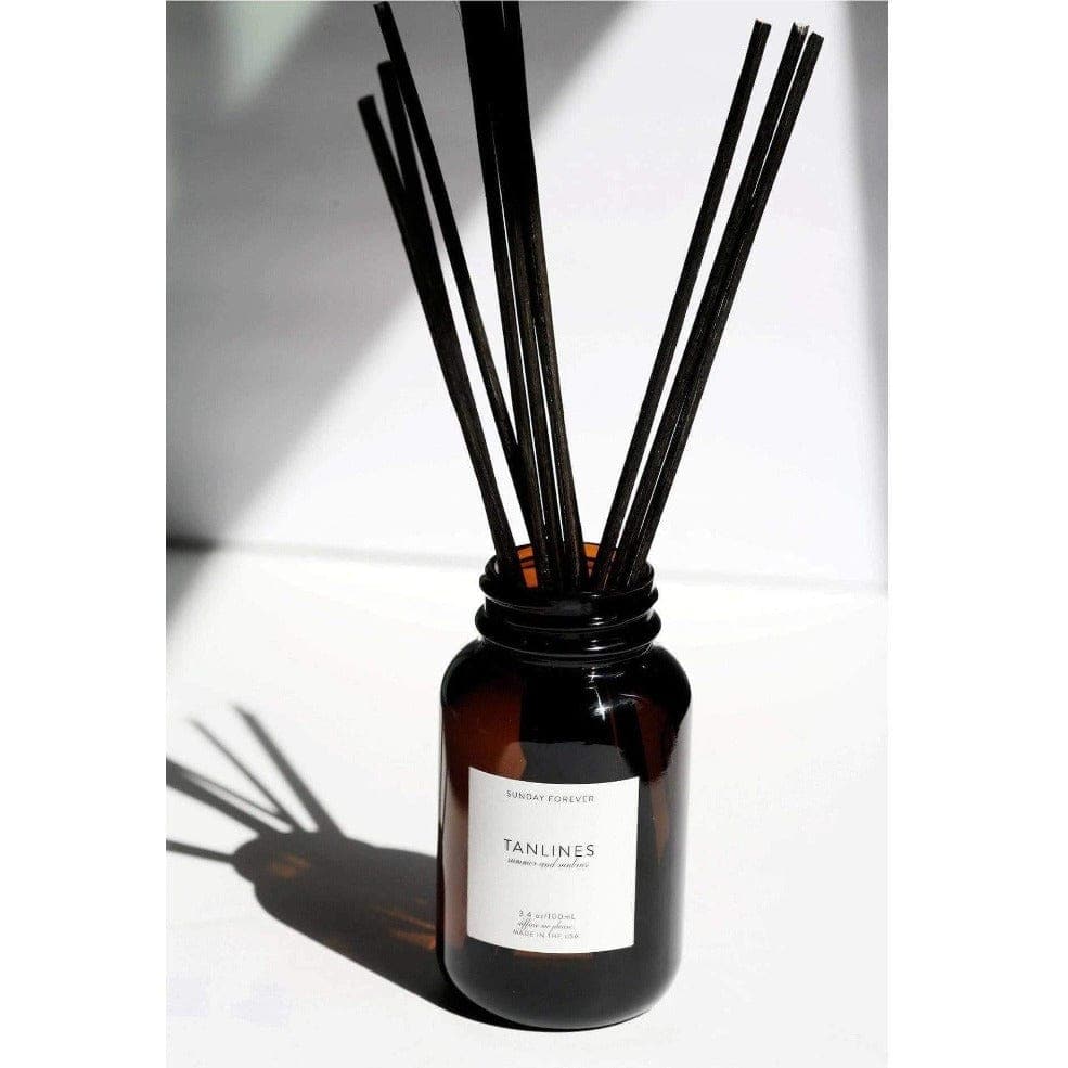 Tanlines Scented Reed Diffuser - Home Fragrances-Sunday Forever
