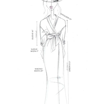 The Classic Black Cooper Robe - Robes-Sunday Forever